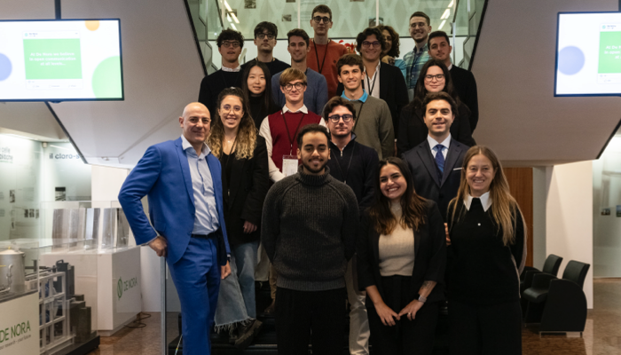 From the classroom to the workplace: De Nora’s example